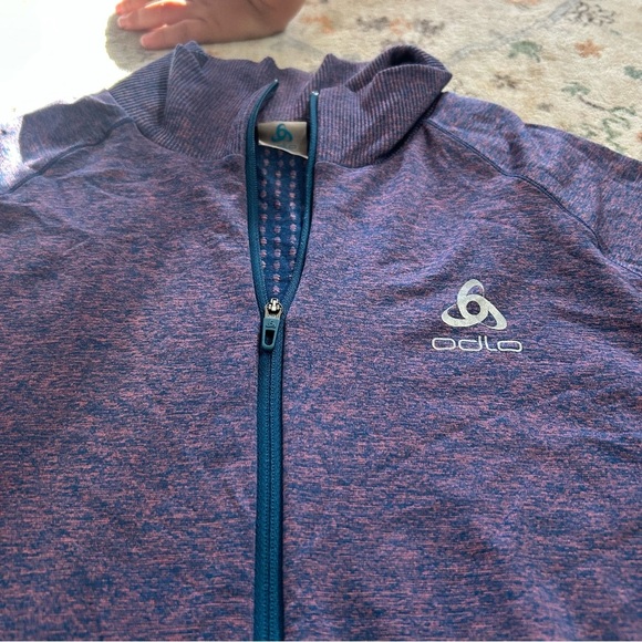 Odlo Knit 1/4 zip up jacket - Picture 3 of 8